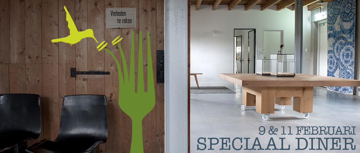 Speciaal diner pakhuis dekker